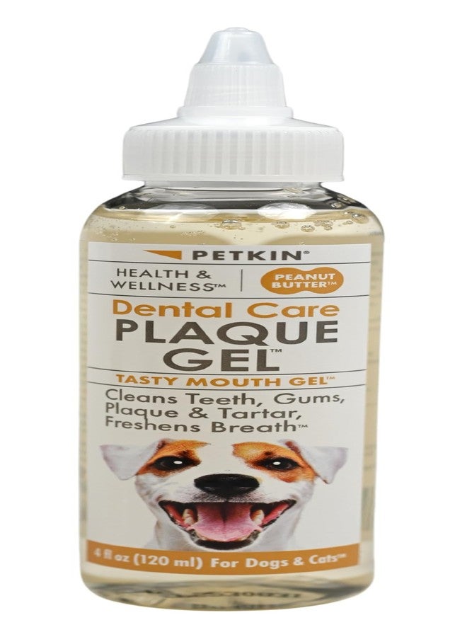 بيتكين جل بيتكن لعلاج البلاك للكلاب، بنكهة زبدة الفول السوداني - يقلل من البلاك والجير، وينعش النفس، وعناية سهلة بالفم، 120 مل - Image 1